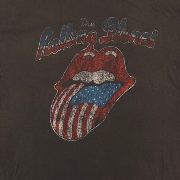 The Rolling Stones Band Crew Neck Short Sleeve T Shirt Mens Size Small S Gray - Picture 4 of 9